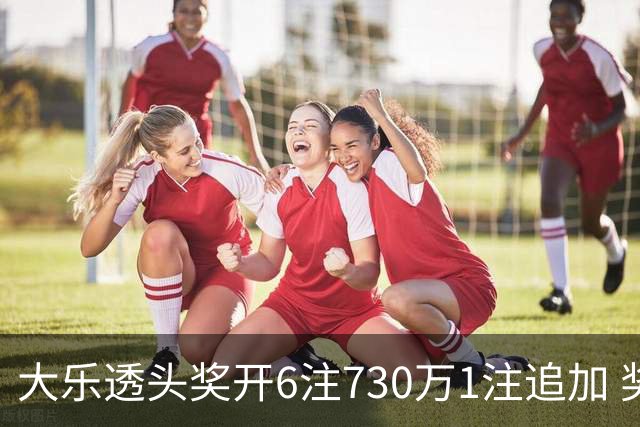大乐透头奖开6注730万1注追加 奖池余额7.91亿